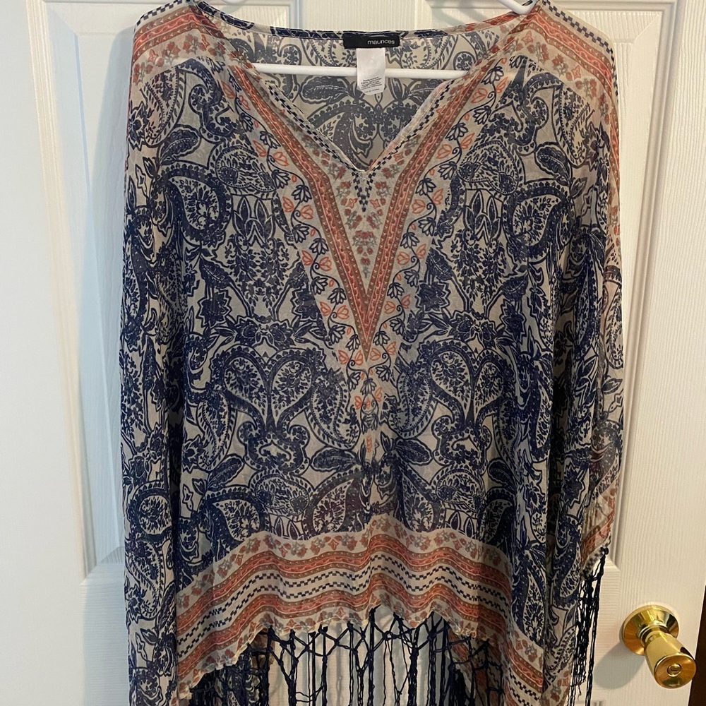 Maurice’s Swim Suit Coverup, one side fits all <3